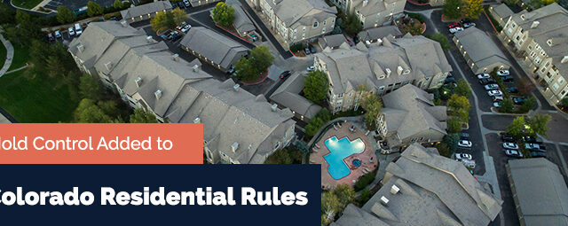 Mold Control Added to Colorado Residential Rules - Banner Graphic